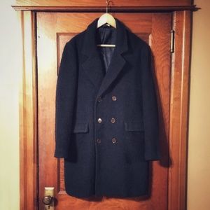 Gant Rugger Double Breasted Boucl Overcoat